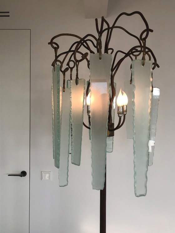 Image 1 of Vloerlamp Brand van Egmond Behind the frosted glass