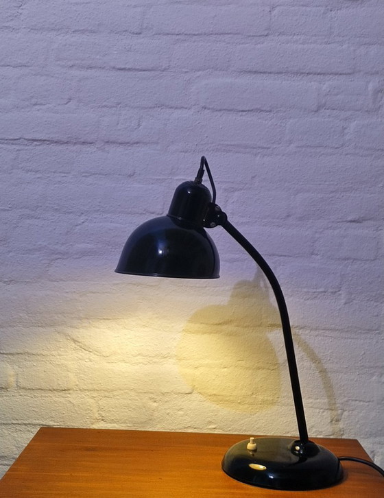 Kaiser Idell  - Bureaulamp 6551 - Vintage, Tafellampen, Metaal, Zwart (foto 2 van 7)