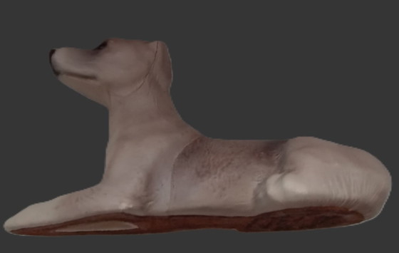 Image 1 of Borsa vintage in pelle Greyhound Château modellata a mano di metà secolo (Canada)