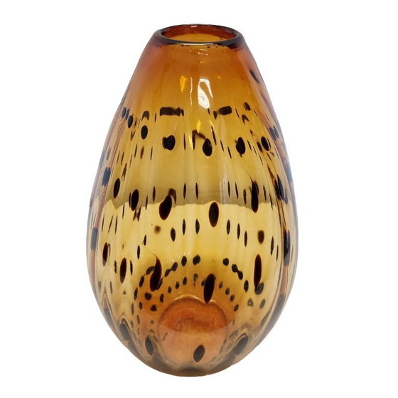 Image 1 of Vintage mouth-blown panther vase