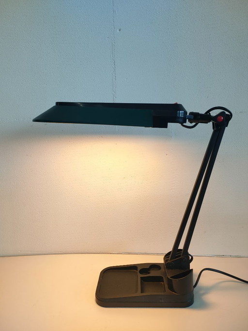 Vintage Adjustable Desk Lamp/Organizer