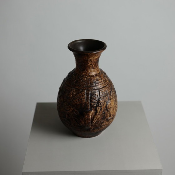Jasba Model 1690-30 Sculpturale Keramische Vaas, West-Duitsland, c. 1970 – Vazen, Ceramic (photo 5 of 13)