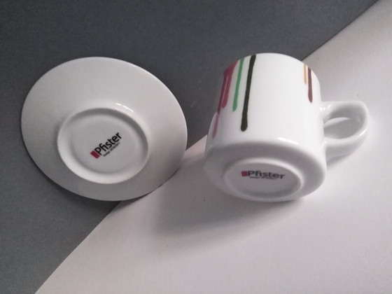 Image 1 of 11x Graf von Hennenerg/Pfister Zeitgenössische Designer/Postmoderne Moderne Kaffeetassen-Set