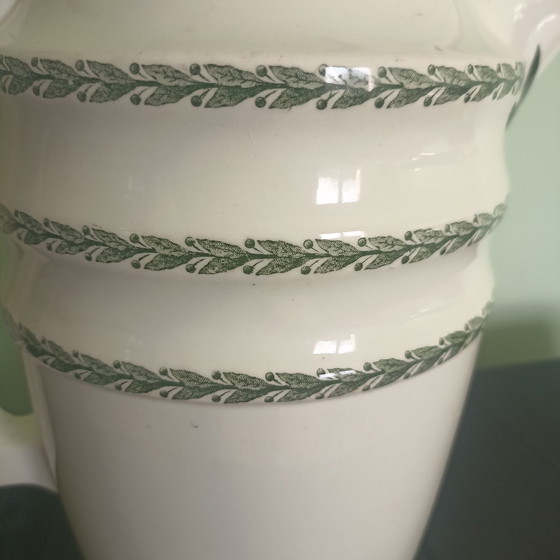 Image 1 of Large Art Deco Broc/Water Jug – Choisy-le-Roi – "Lauriers" – 28 cm