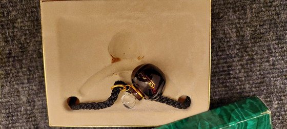 Image 1 of Poison miniature glass bottle pendant by Christian Dior