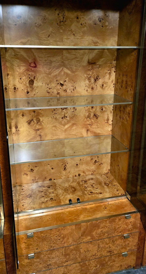 Image 1 of Set vitrines ontworpen door Jean-Claude Mahey voor Roche Bobois, 1970.