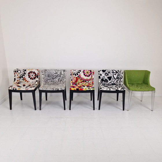 Image 1 of Chaise 'Mademoiselle' de Kartell en tissu Missoni par Philippe Starck Italie