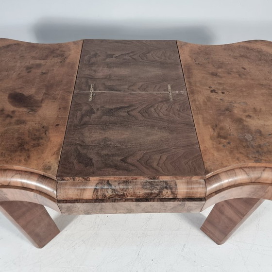 Mesa de madera Art Déco, años 40 – Mesas de comedor (photo 8 of 13)