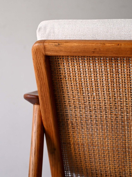 Image 1 of Poltrona in teak vintage svedese di Folke Ohlsson per DUX