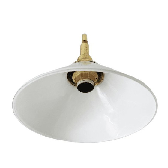 Image 1 of Lampada da parete vintage Ikea in vetro satinato dorato, anni '80