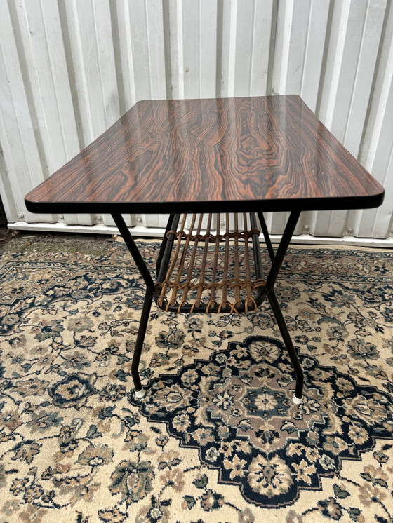 Image 1 of Vintage palissander mid-century jaren 60 koffie tafel