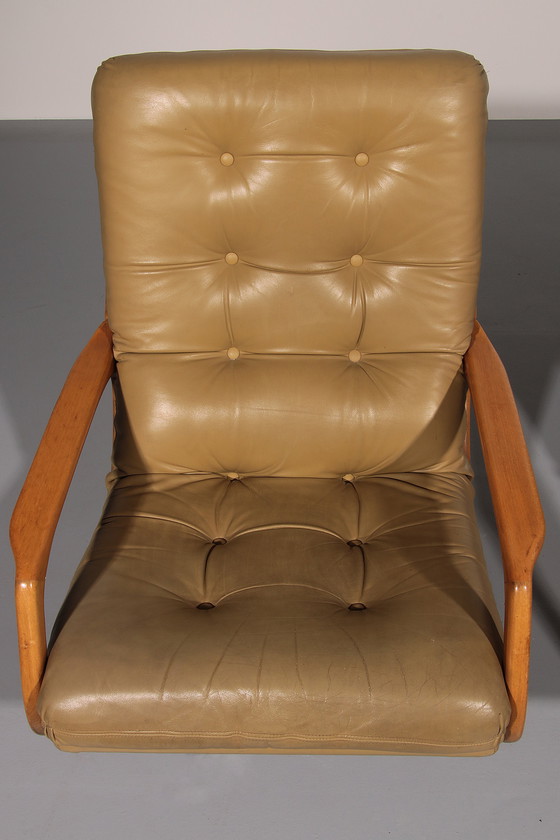 Image 1 of Swivel Lounge Chairs by Eugen Schmidt for Soloform 1960