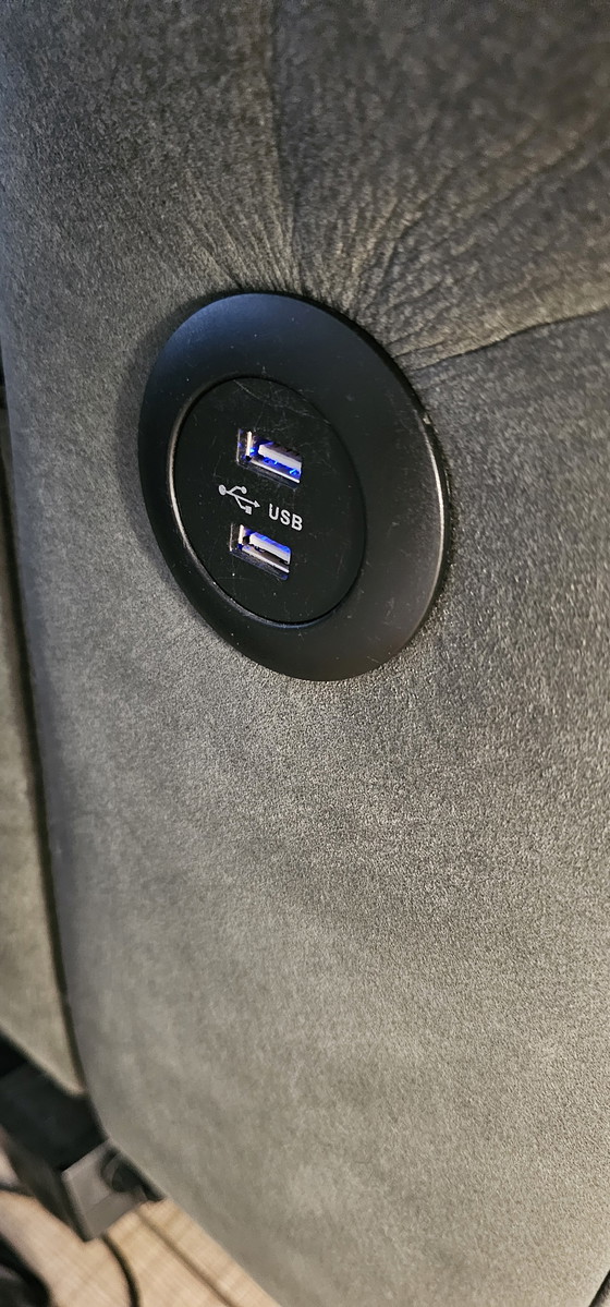 Image 1 of Henders & hazel olijfgroene hoekzetel