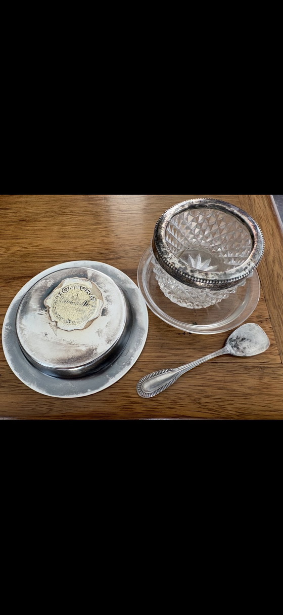 Image 1 of Prestigieux Service Christofle Vendôme "Honnorat Marseille" - 146 Pièces avec Cabinet d'Origine