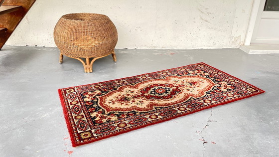 Image 1 of Tappeto vintage in pura lana Teppich Siegel