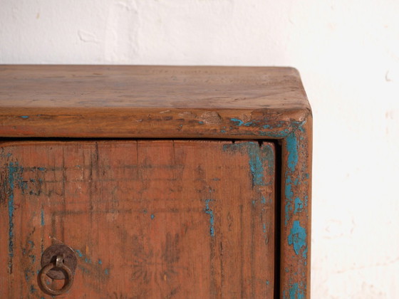 Mobile basso antico in legno di olmo – Cina, circa 1900 – Credenze con vetrina, Rustic (photo 38 of 40)