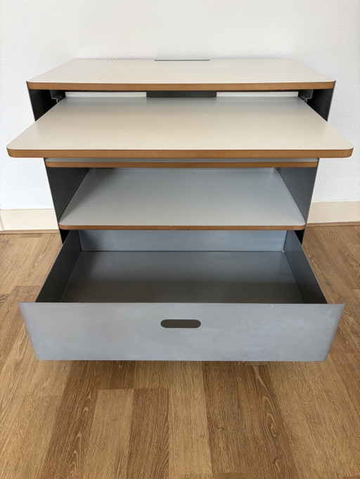 Verrijdbaar bureau – bijzettafels, Metal, Mdf (photo 2 of 8)