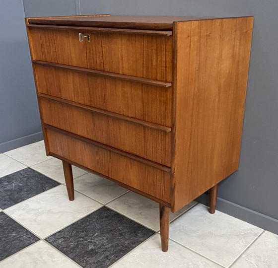 Image 1 of Cómoda danesa de teca Hanbjerg Dinamarca
