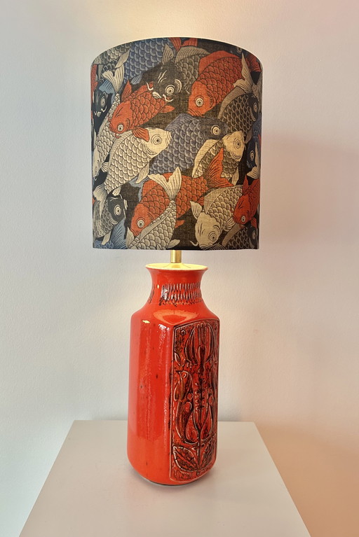 Table lamp from the 1960s, vase Bay - Bodo Mans
