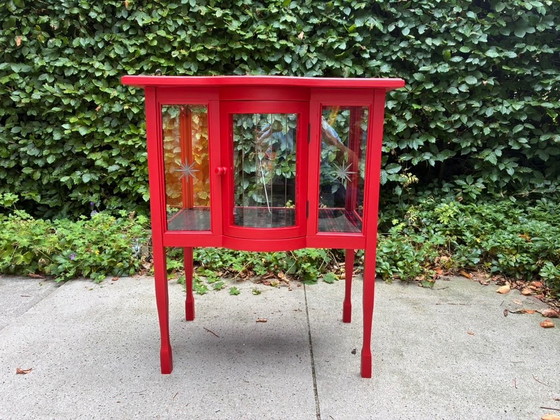 Unique (single) Malt Whisky cabinet or tea cabinet – Liquor cabinets, Glass, Wood (photo 8 of 8)