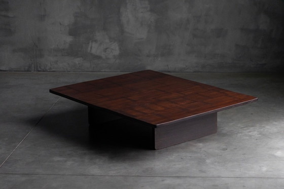 Image 1 of Tavolino da caffè in bambù di Axel Vervoordt, Belgio, anni '80