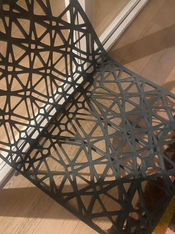 Image 1 of Sedia in filo metallico di design