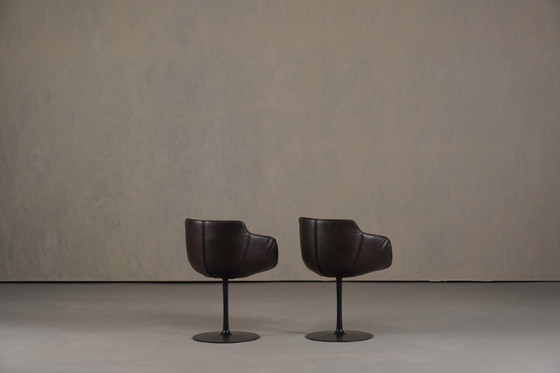 Image 1 of Flow fauteuils van Jean-Marie Massaud voor MDF, Italië, jaren 2000, set van 2.