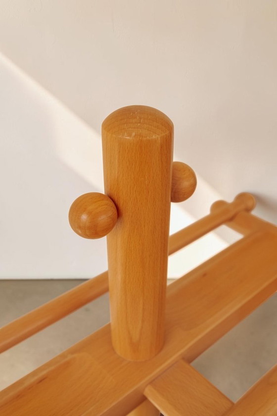 Cassetta portaoggetti in legno postmoderna, anni '80 – Armadi, Wood (photo 5 of 8)