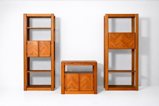 Image 1 of Pared modular para sala de estar, década de 1970, Estados Unidos