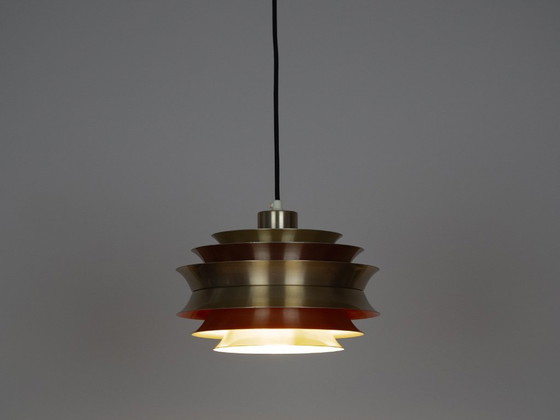 Image 1 of Lampada a sospensione vintage svedese Trava di Carl Thore, Granhaga, anni '60