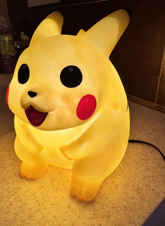 Image 1 of Pikachu tafellamp / decoratieve lamp – Originele Pokémon – Collectorsitem