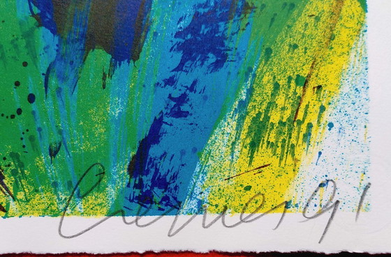 Image 1 of Jan Cremer - Tulips, lithograph