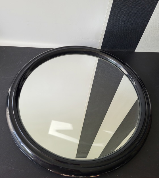 Image 1 of Vintage Tiger mirror black 1970s.