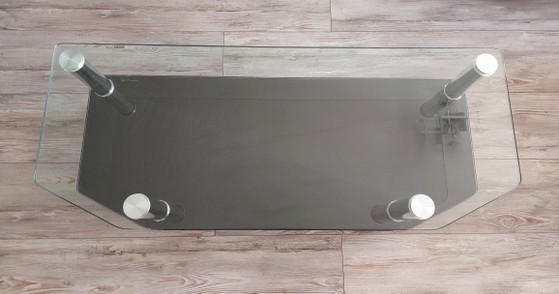 Image 1 of Glas-Fernsehschrank/Couchtisch.