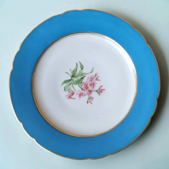 6 dessert plates in porcelain Old Paris 19th century – Crockery, Vintage (photo 25 of 28)