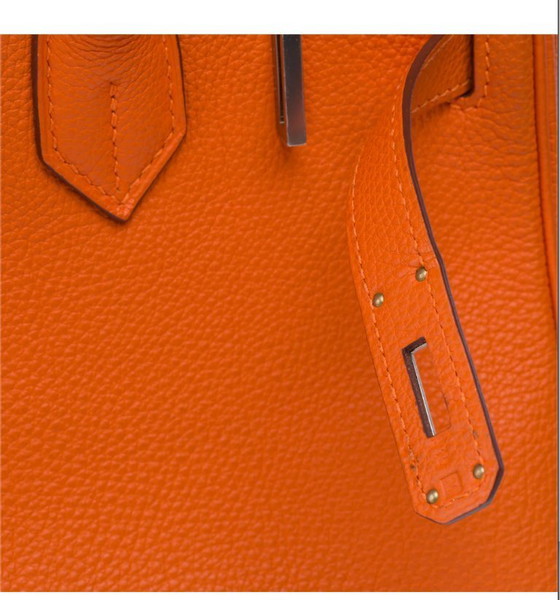 Image 1 of Zak HERMES Birkin 30 en Cuir Oranje - 103365