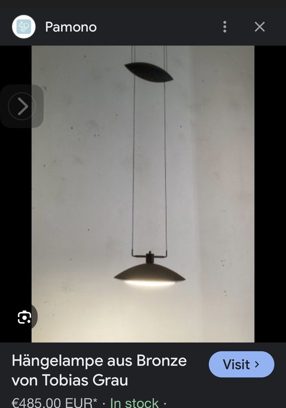 Image 1 of Tobias Grau TAI 18 UP, bronze, pendant lamp, must be assembled