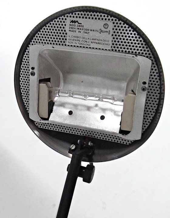 Lámpara de pared o techo con forma de OVNI, modelo 2800 de Elio Martinelli para Martinelli Luce, década de (photo 6 of 8)