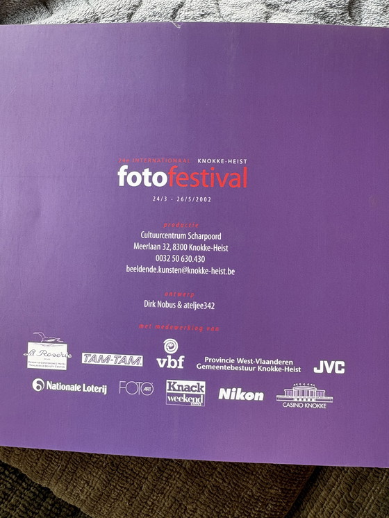 Image 1 of Erwin Olaf livret invitation festival photo Knokke