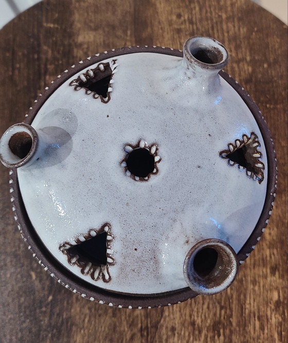 Image 1 of Rana fiore firmata La Hulotte de Jeanne e Norbert Pierlot.