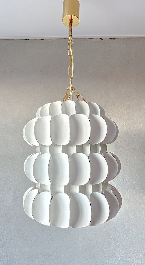 Image 1 of Lampe à suspension vintage Temde Leuchten