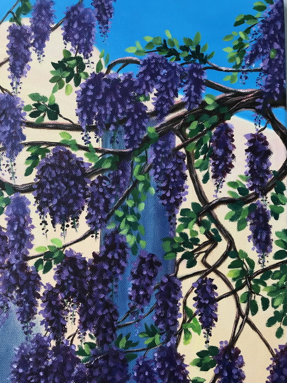 Image 1 of Peinture à l'huile - Irina Gauss - Ciel de vacances ensoleillé