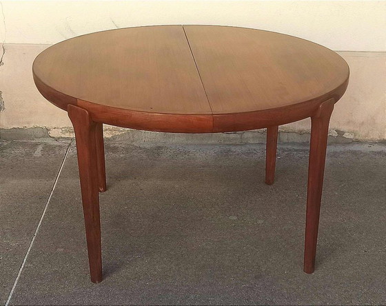Table à manger 4 à 8 personnes + 4 chaises de Niels Vodder Années 60 – Salles à manger complètes, Wood, Skai (photo 11 of 29)