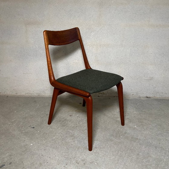Image 1 of 6x Boomerang stoelen door Alfred Christensen vintage deens