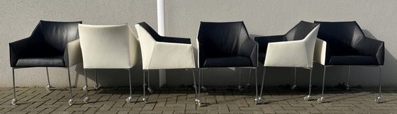 Image 1 of 6 Leolux Pyrite dining chairs: Exclusive Design!
