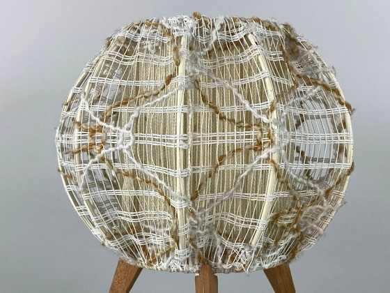 Image 1 of Lámpara de mesa esférica de los años 60 y 70, lámpara de noche, diseño de la era espacial