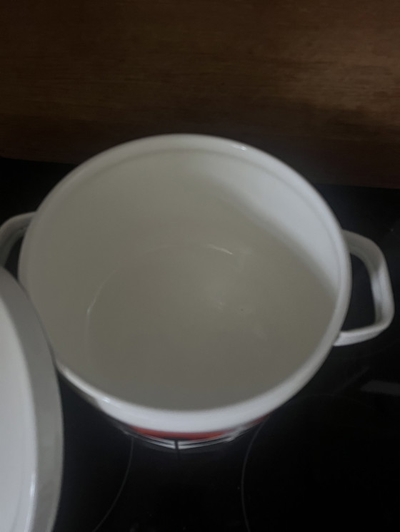 Image 1 of Orla Kiely Emaille-Pfannenset