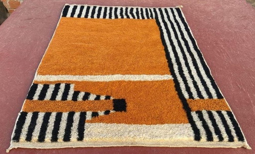 Alfombra de lana pura hecha a mano, artesanía tradicional marroquí, 200/300 cm – Ahrend (photo 2 of 6)