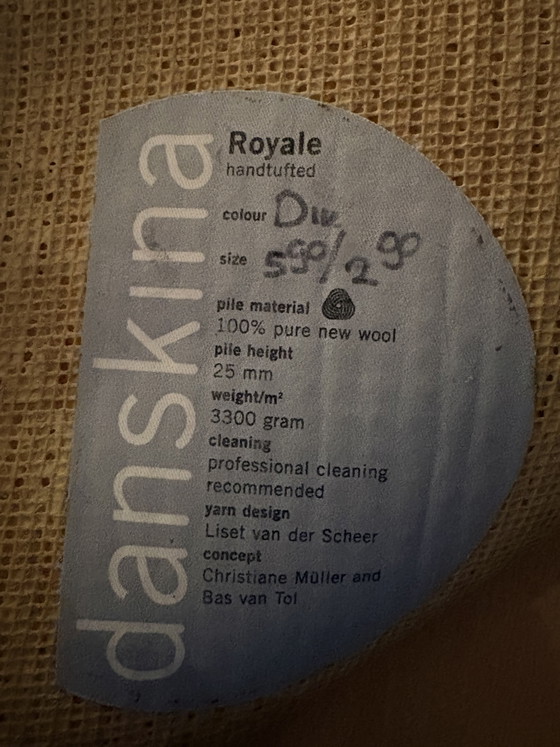 Danskina Royale Hand-tufted Wool Rug 293x595 – Design Liset Van Der Scheer – Rugs & carpets (photo 5 of 5)
