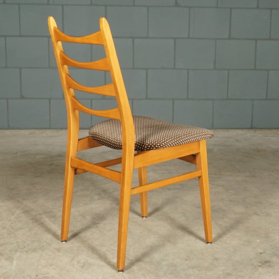 Vintage Eetkamerstoelen – Bähre Mignon Möbel – Jaren 60 – Textile (photo 6 of 18)
